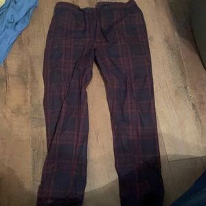 Topman Checked pants